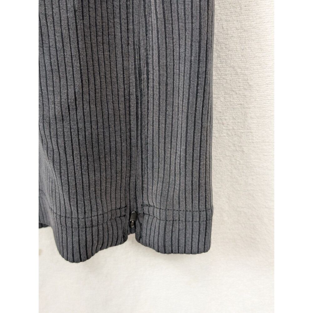 Lululemon Ribbed Softstreme Side Zip Pants Gray Women's Size 10 - Picture 5 of 13
